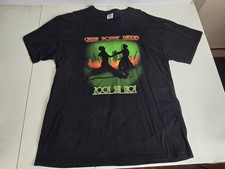 Vintage Cherry Poppin' Daddies Zoot Suit Riot Black Graphic T-Shirt Size XL Rare picture