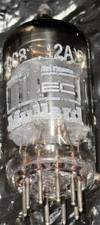 12AX7/ECC83 Mullard 1965 Blackburn I63 B5D2 Guitar Amp Tube Strong Tested Halo picture