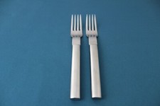 Boda Nova OVAL STEEL GLOSSY Salad Forks (Set of 2) Stainless 6 1/2