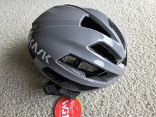 New KASK Protone Icon Road Cycling Helmet Grey Large 59-62cm WG11 picture
