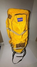 Vintage 1970's JanSport External Frame Hiking Backpack  Made in USA Large Gold picture