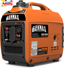 GENMAX Portable Generator EPA Compliant Eco-Mode Lightweight for Home & Camping picture