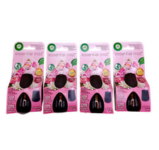 (4) Air Wick Essential Mist Peony & Jasmine Refills 0.67oz/20mL Each Set of 4 picture