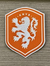 KNVB Netherlands National Football Peel Off Vinyl Sticker UV Water Resistant picture