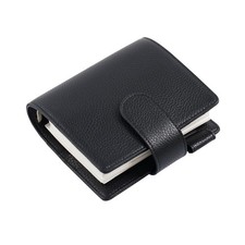 Moterm Pocket Elite Leather Planner Binder, Pebbled Black picture