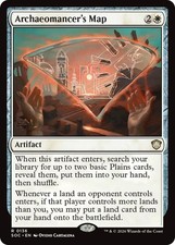 Archaeomancer's Map (136) ( NM) Commander: Secrets of Strixhaven MTG SOC picture