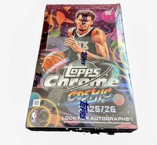 2025-26 Topps Chrome Cosmic Basketball Trading Cards Factory Sealed Hobby Box picture