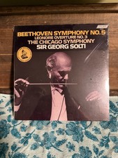 Vintage 1970s Beethoven Symphony No. 5 Solti Chicago Symphony London LP SEALED picture