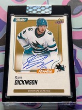 2025 UD CLEAR CUT #SD SAM DICKINSON RETRO ROOKIE AUTO (LL) picture
