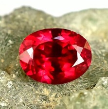 Mozambique Natural Blood Red Ruby Oval Cut 9.60 Ct Certified Loose Gemstone picture