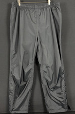 VTG LL Women’s LL Bean Gore-Tex Stowaway Rain Pants XL Black 90’s Y2K Gorpcore picture