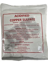 Acidified Copper Sulfate for Sour Crop in Chickens, Turkeys, & Pigeons (1LB) picture
