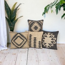 Vintage Pillow Cover - Kilim Cushion Cover Geometric Tribal Boho Pillow Cover picture