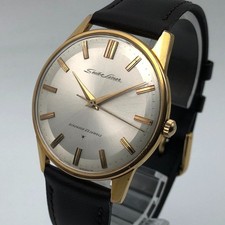 Vintage 1963 Seiko Liner GOLD FILLED J15007 23J Hand-winding Japan #2702 picture