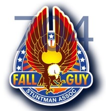 THE FALL GUY 1980s TV series sticker decal  picture