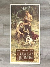 Vintage 1905/1978 Peters Cartridge Co. Advertising Calendar Noon Hour Scene picture