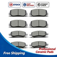 Front and Rear Premium Ceramic Brake Pad Set for 2013 2014 2015 2016 Dodge Dart picture