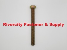 1/2-13 x 4 Tap Bolts Grade 8 Hex Head Screws 1/2x13x4 Full Thread 1/2x13 x 4