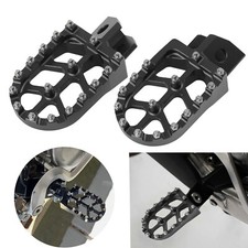 CNC Wide Foot Pegs Footrest Pedal For Yamaha XT250 YZ125 YZ80 WR250 TTR90 TTR125 picture