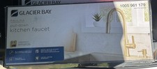 Glacier Bay Paulina Single-Handle Pull-Down Sprayer Kitchen Faucet - Gold picture