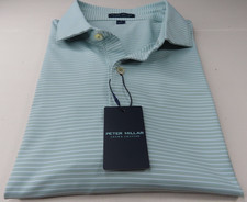 Peter Millar Golf Crown Crafted Polo Shirt Men Ballard Performance Large NWT NEW picture