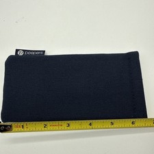Peepers Soft Squeeze Canvas NavyUnisex Eyeglass Case - Brand New picture