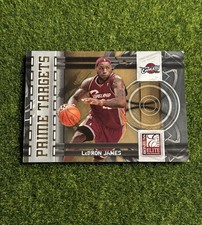 2009-10 Donruss Elite LeBron James #4 Prime Targets Gold #’d 24/100 Cavaliers picture