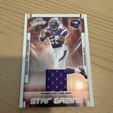 Adrian Peterson 2007 Absolute Star Gazing RC # 49 /100 Rare SP NM or better picture