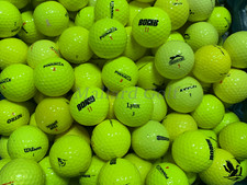 AAA-AAAAA Yellow Value to Mint Condition Used Golf Balls Assorted Brands  picture