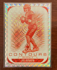Panini 2025 Phoenix Contours Joe Burrow Bengals #7 Silver Hyper /299 picture