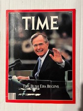 TIME Magazine The Bush Era Begins Cover January 30, 1989 picture