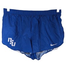 Nova Southeastern University Split Shorts Nike Blue Large Track Running Lined picture