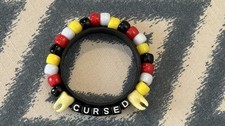 Lettered Wrestling Bracelets - Danhausen - CURSED picture