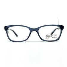 Oleg Cassini OCO534 414 Eyeglasses Frames Grey Blue Square Full Rim 54-19-140 picture