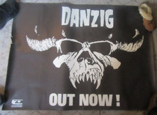 VINTAGE DANZIG HUGE PROMO POSTER 