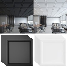 Art3d 12pcs PVC 3D Ceiling Tiles & Wall Panels, 24