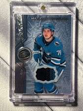 2025-26 Upper Deck ICE Macklin Celebrini 9/35 Game Used Patch San Jose Sharks picture