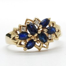 Jewelry Ring Sapphire 0.75ct Gold 2337246 picture