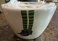 NEW-Rae Dunn  Halloween WITCH'S LEGS Colorful Stoneware Measuring Cups picture