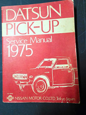 1975 Datsun Pick-Up 620 Series Factory Service Manual OEM Nissan P/N 20046 picture
