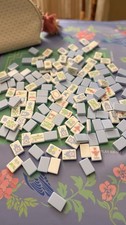 That Mahjong Moment Secret Garden Mahjong Tiles Set w/ Eden Mat, Pouch & Card picture