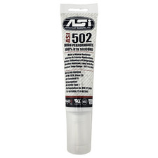 ASI 502 Black Food Grade 100% RTV Silicone Sealant - 2.8 Oz Squeeze Tube picture