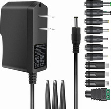 Universal 5V 2A Ac Adapter Power Supply with 11 DC Plug Tips AC to DC5V 1.5A 1A picture