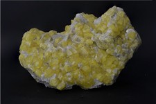 Large Native Sulfur – Cozzo Disi Mine Sicily – Fluorescent & Phosphorescent picture