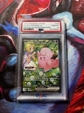 Lillie's Clefairy ex 184/159 Pokemon Journey Together #184 SIR GEM MINT PSA 10 picture