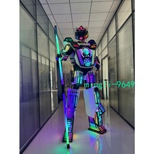 2026 Newest Wearable Robot Armor LED Mech Suit Party Stage Performance Halloween picture