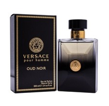 Versace Pour Homme Oud Noir 3.4 oz EDP Cologne for Men New In Box picture