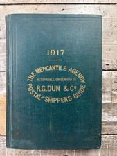 1917 Antique Postal Guide “The Mercantile Agency, Postal & Shippers Guide” picture