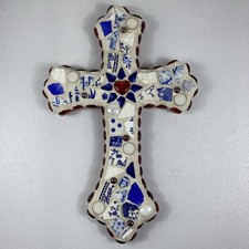 Large Custom Hadmade Mosaic Cross picture