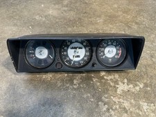 1967-1973 BMW 2002 E10 Dash Gauge Instrument Cluster 81k MPH Speedometer Roundie picture